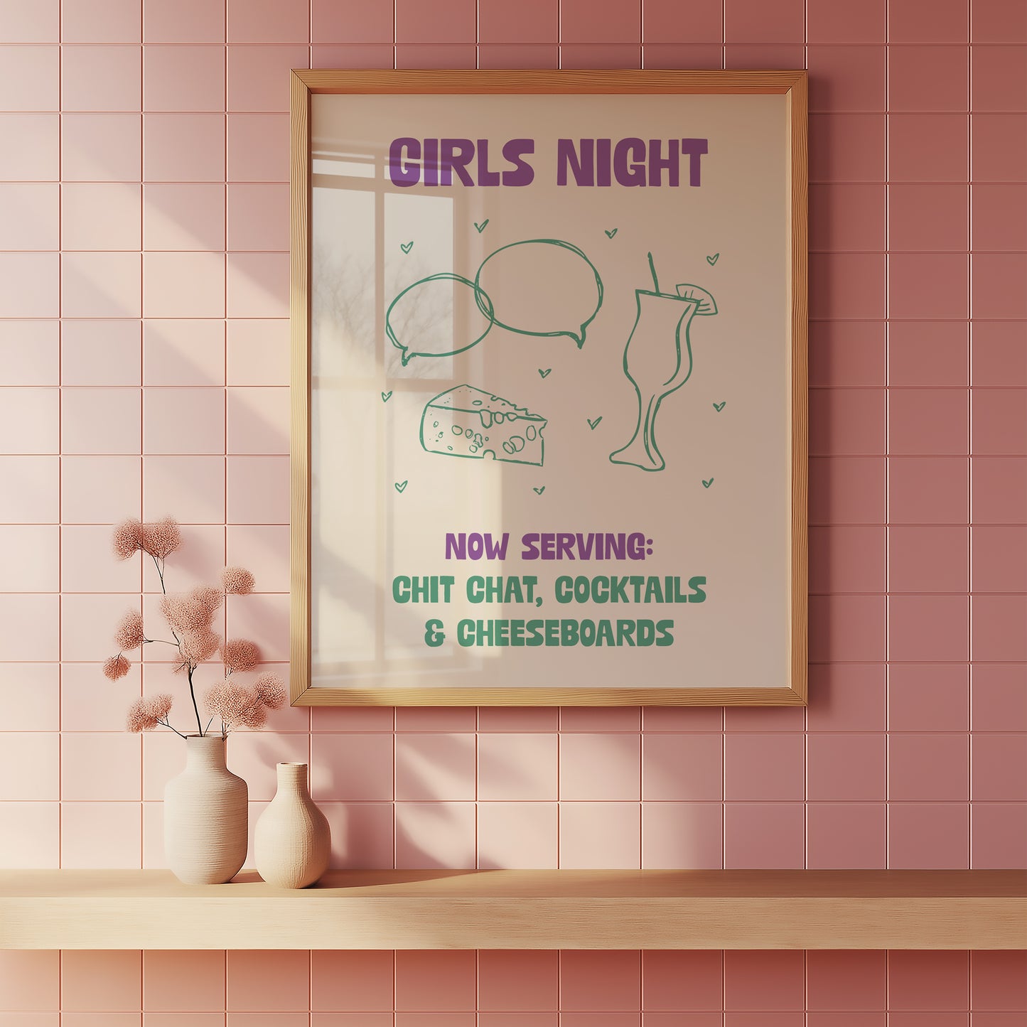 Girls Night Print