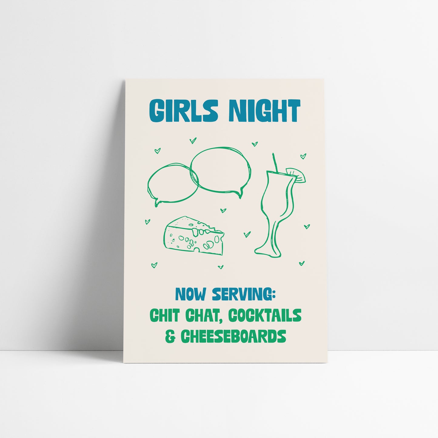 Girls Night Print