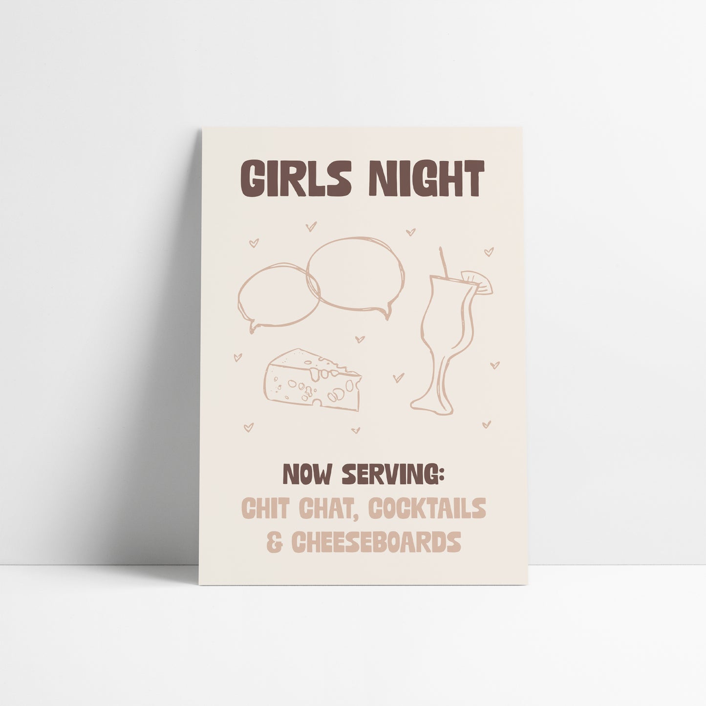 Girls Night Print