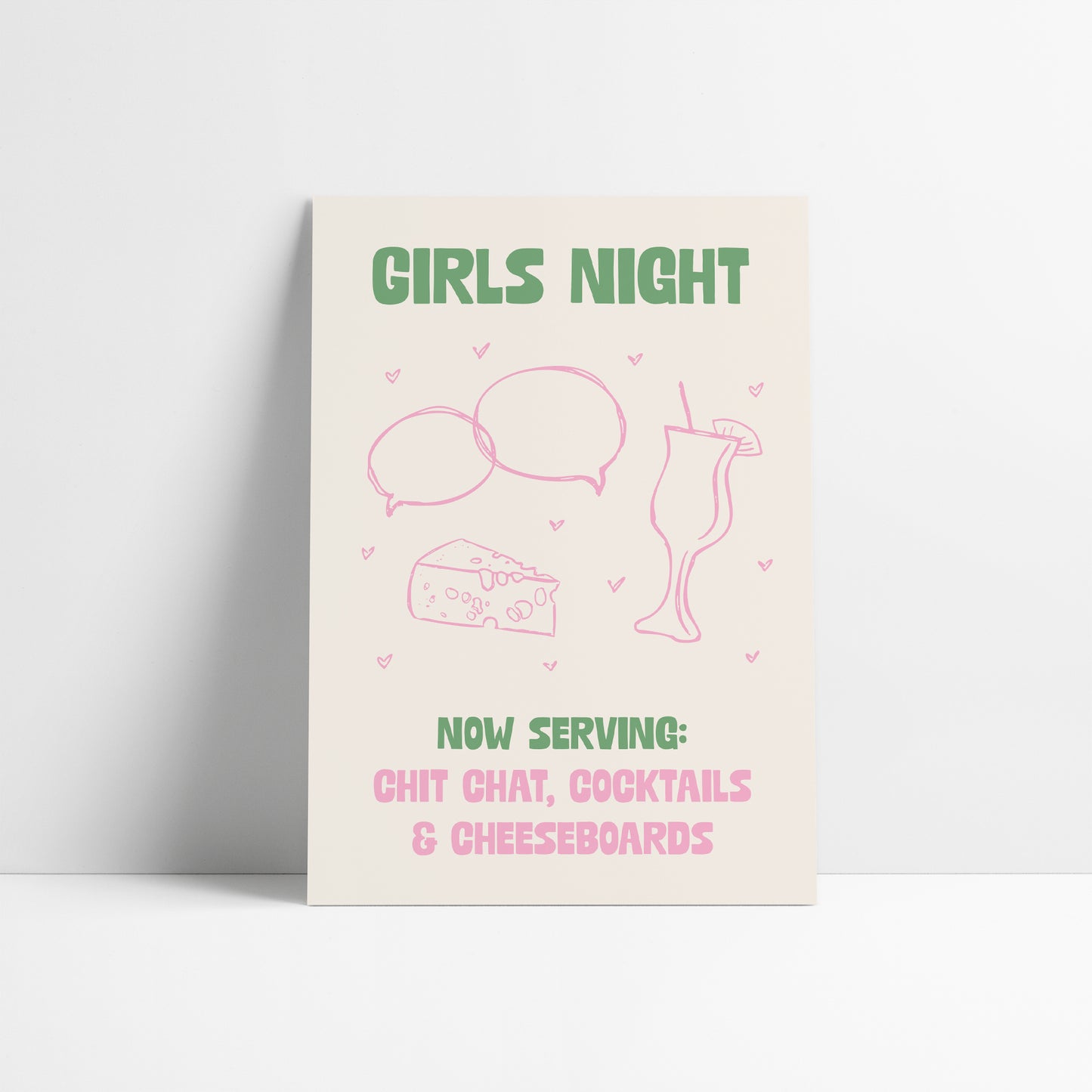Girls Night Print