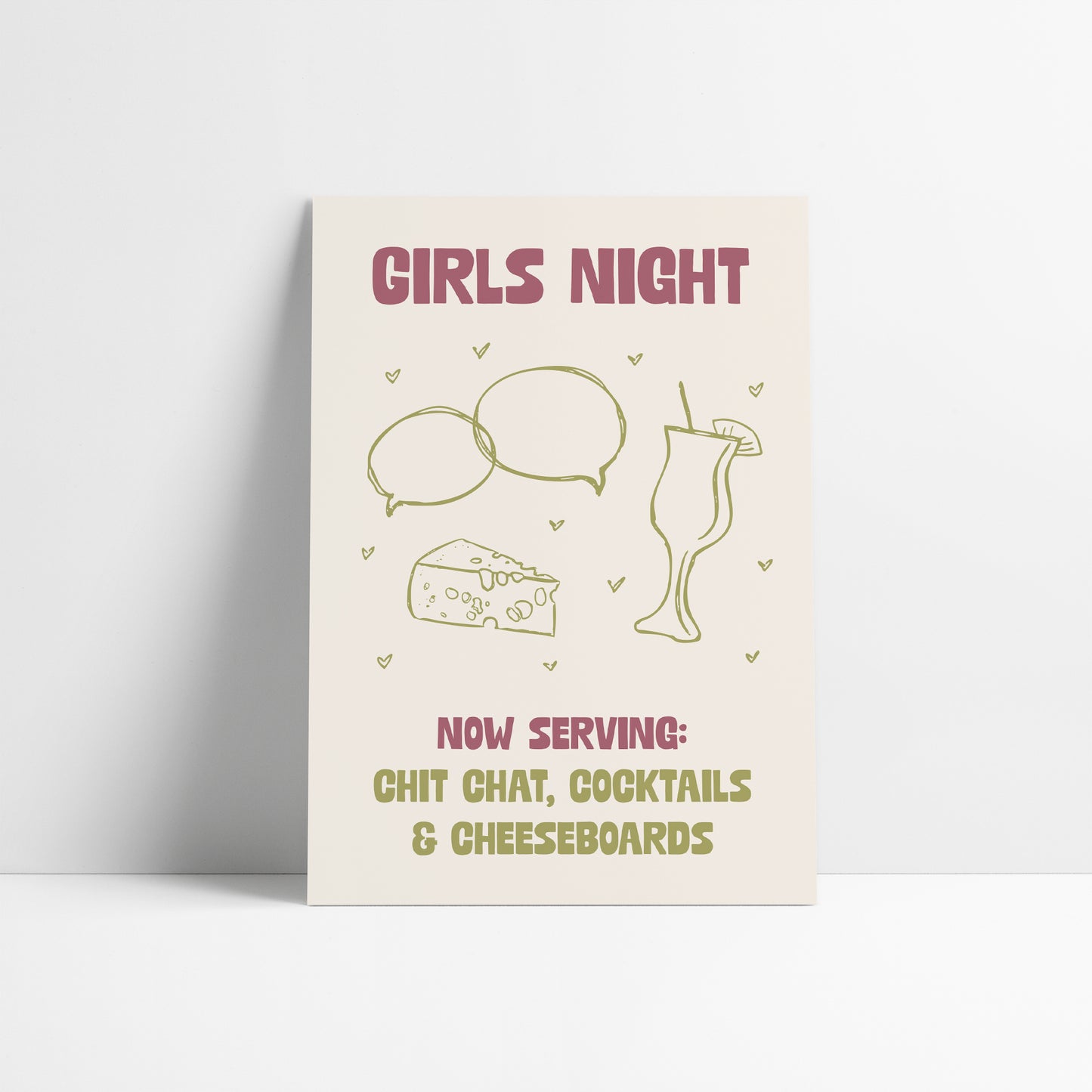 Girls Night Print