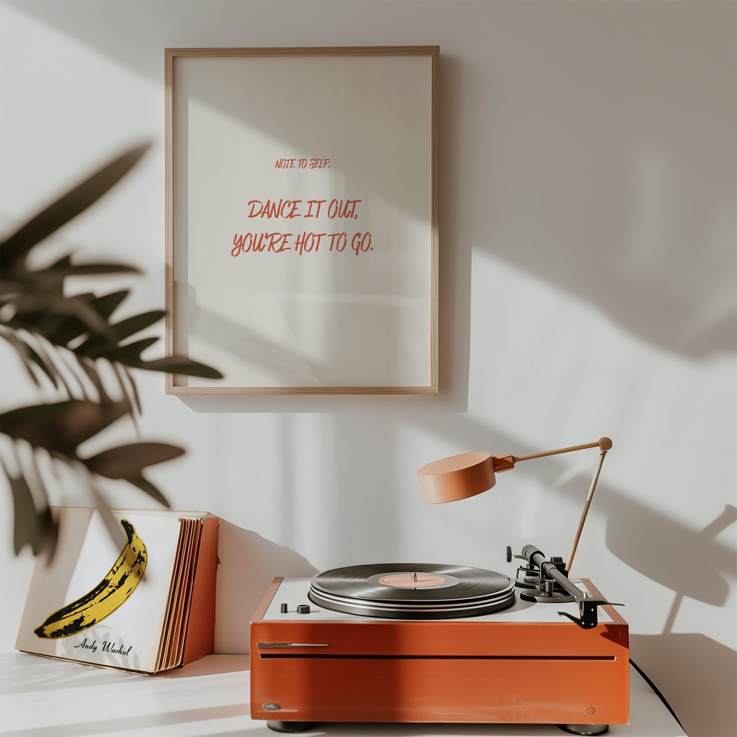 Note To Self - You're Hot To Go | Chappell Roan Lyrics Art Print