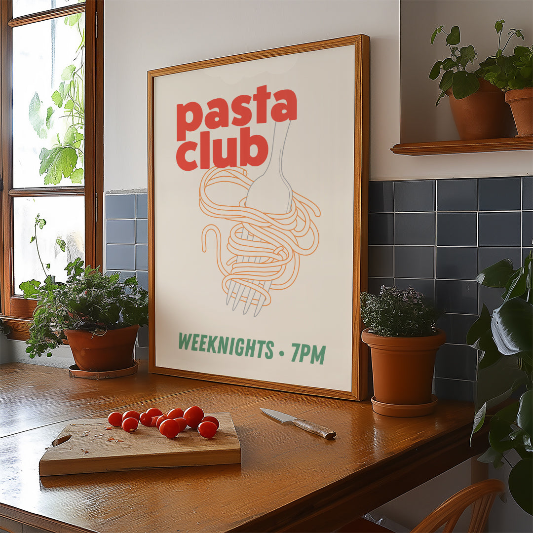 Pasta Club Print