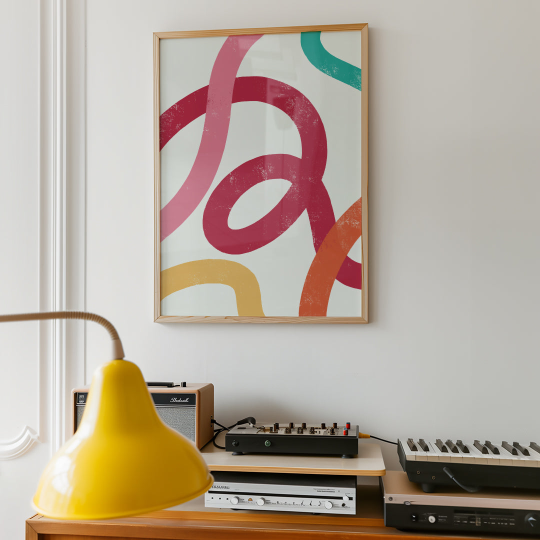Squiggle Art Print