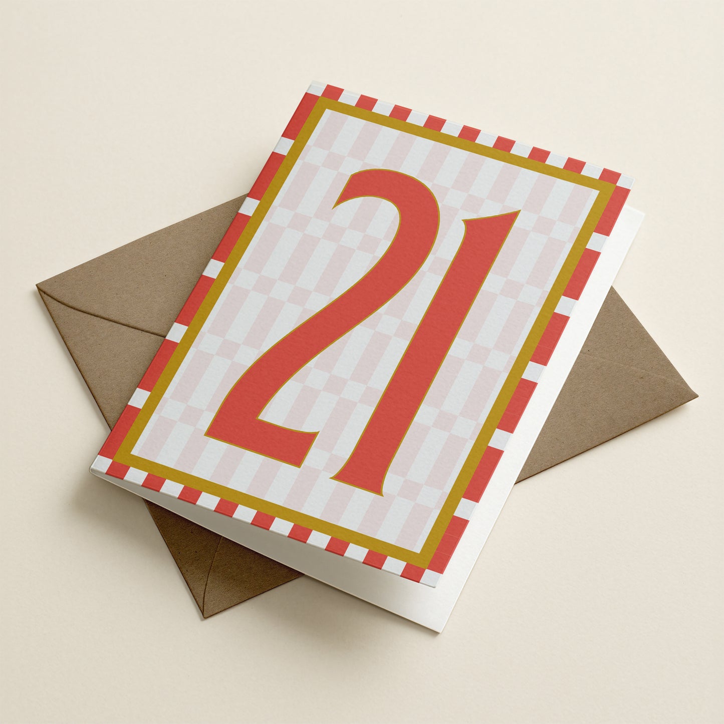 Age 21 Mosaic | A6 Card