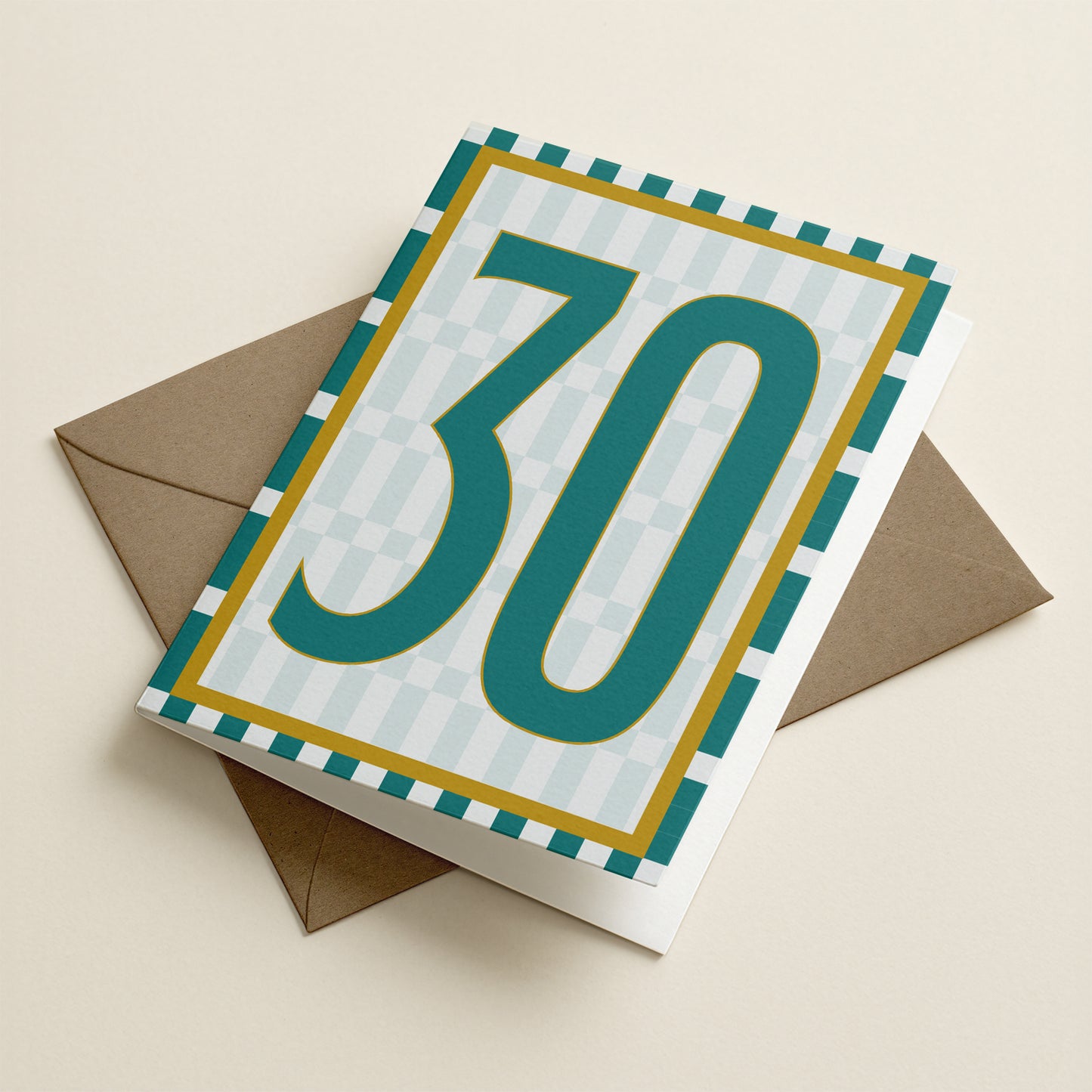 Age 30 Mosaic | A6 Card