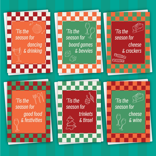Tis the season for... | A6 Christmas Card