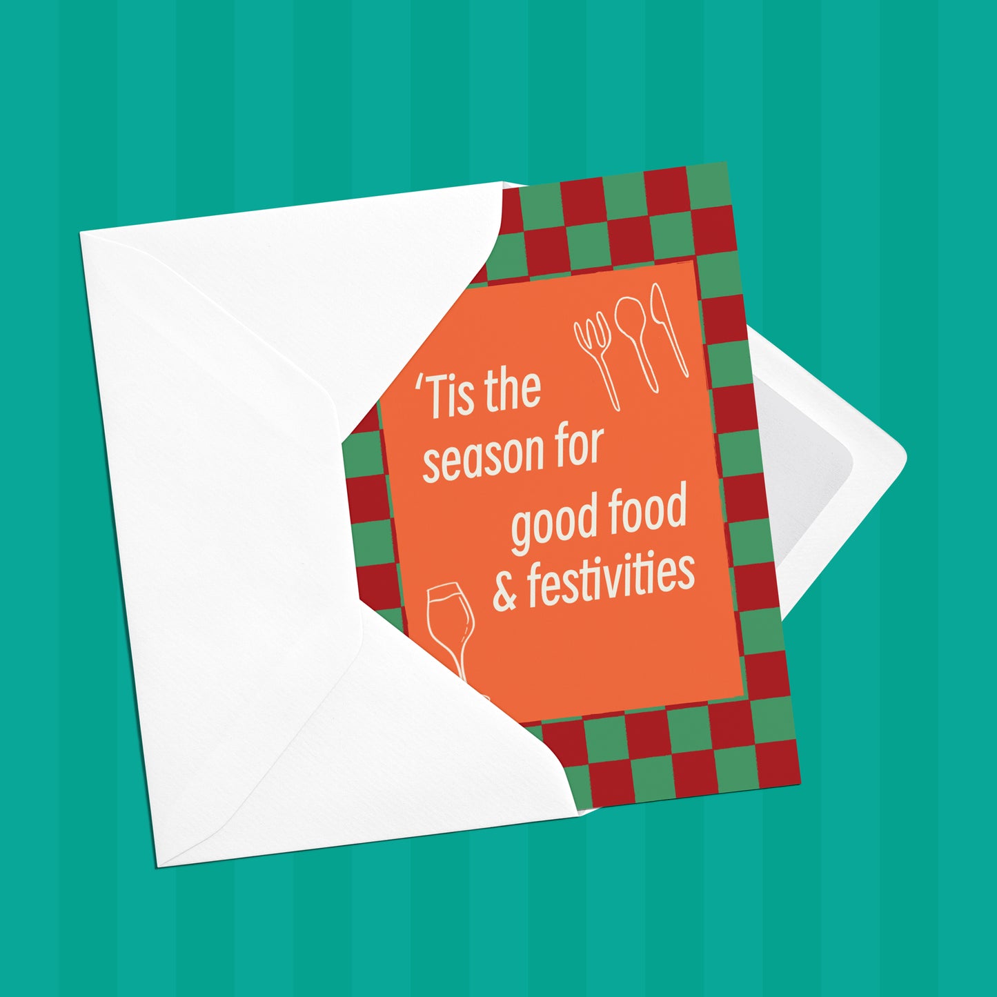 Tis the season for... | A6 Christmas Card