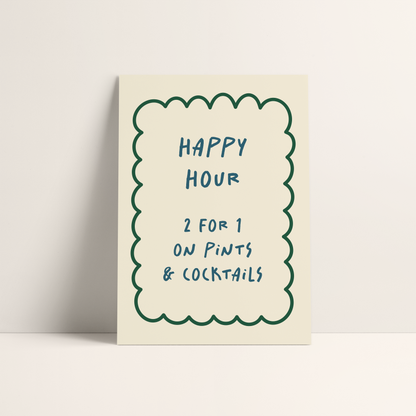 Happy Hour 2-4-1 Print