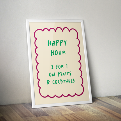 Happy Hour 2-4-1 Print