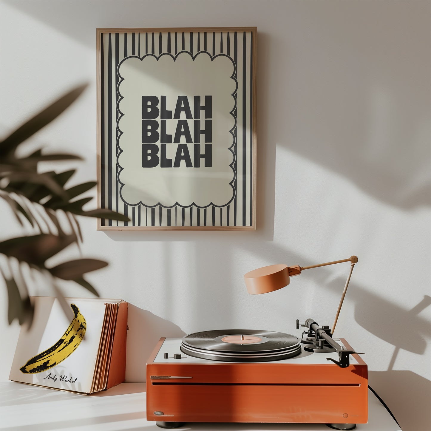 Blah, blah, blah print