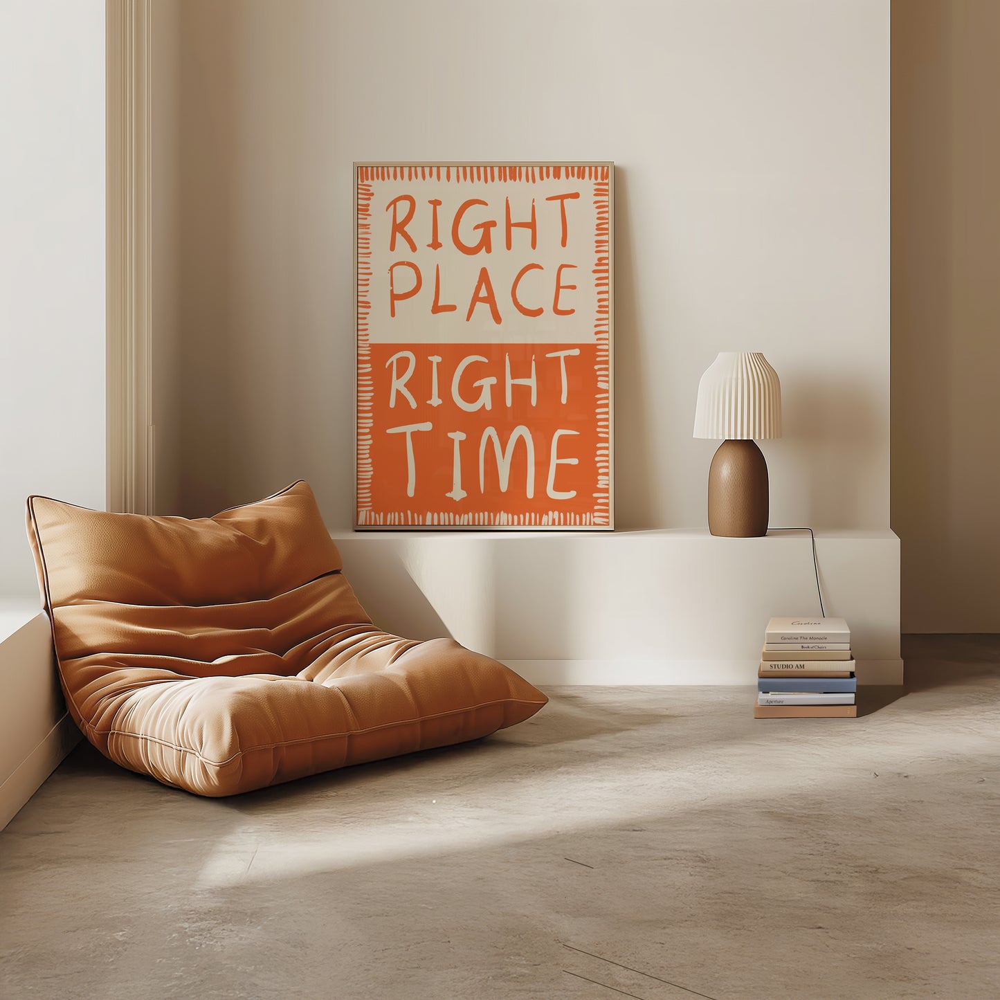 Right Place Right Time Art Print