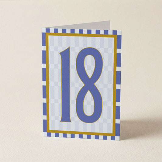 Age 18 Mosaic | A6 Card