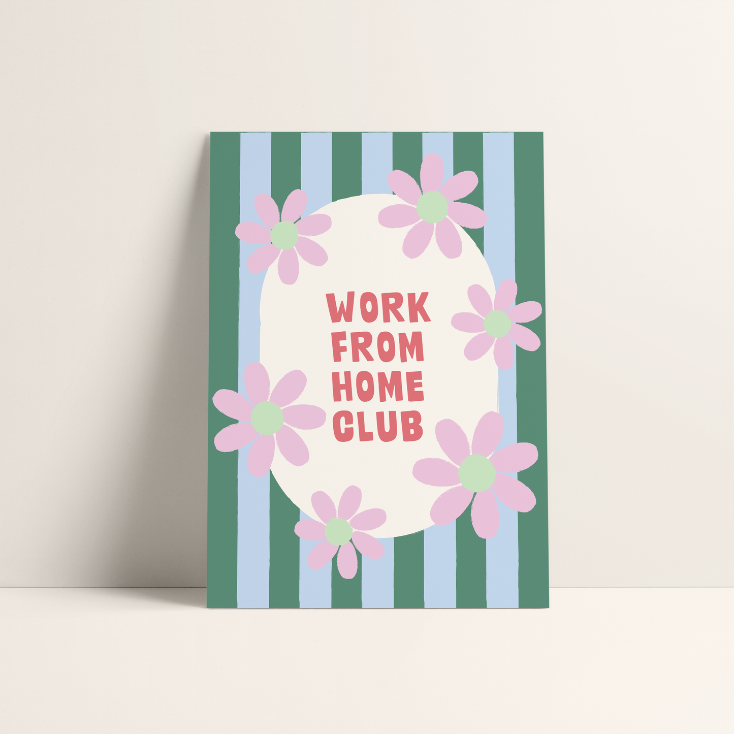 Work From Home Club Print